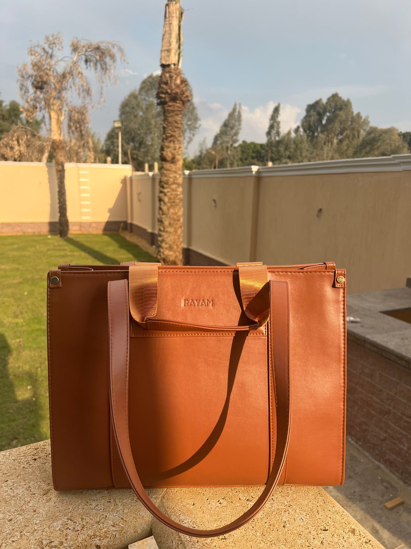 Camel Work Bag