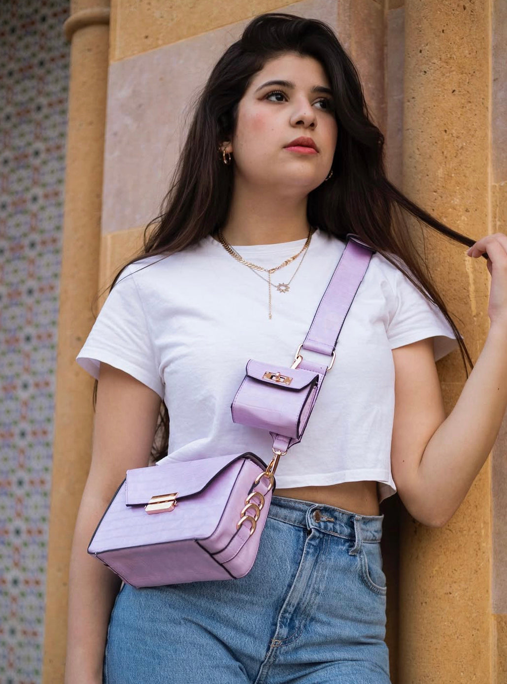 Lilac Bag