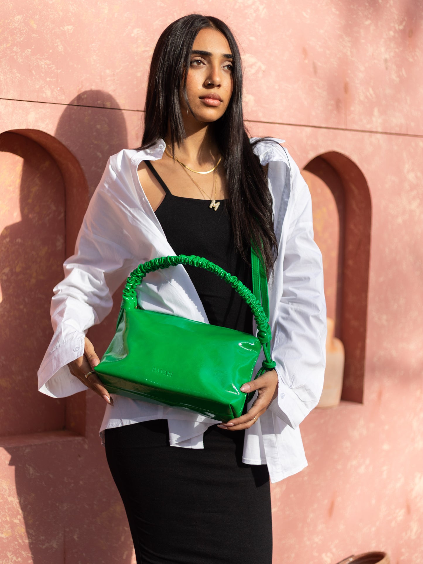 Green RUFFI Bag