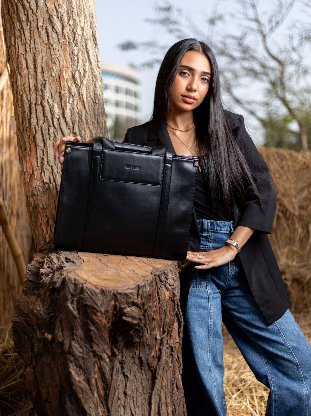 Beige Grande Work Bag