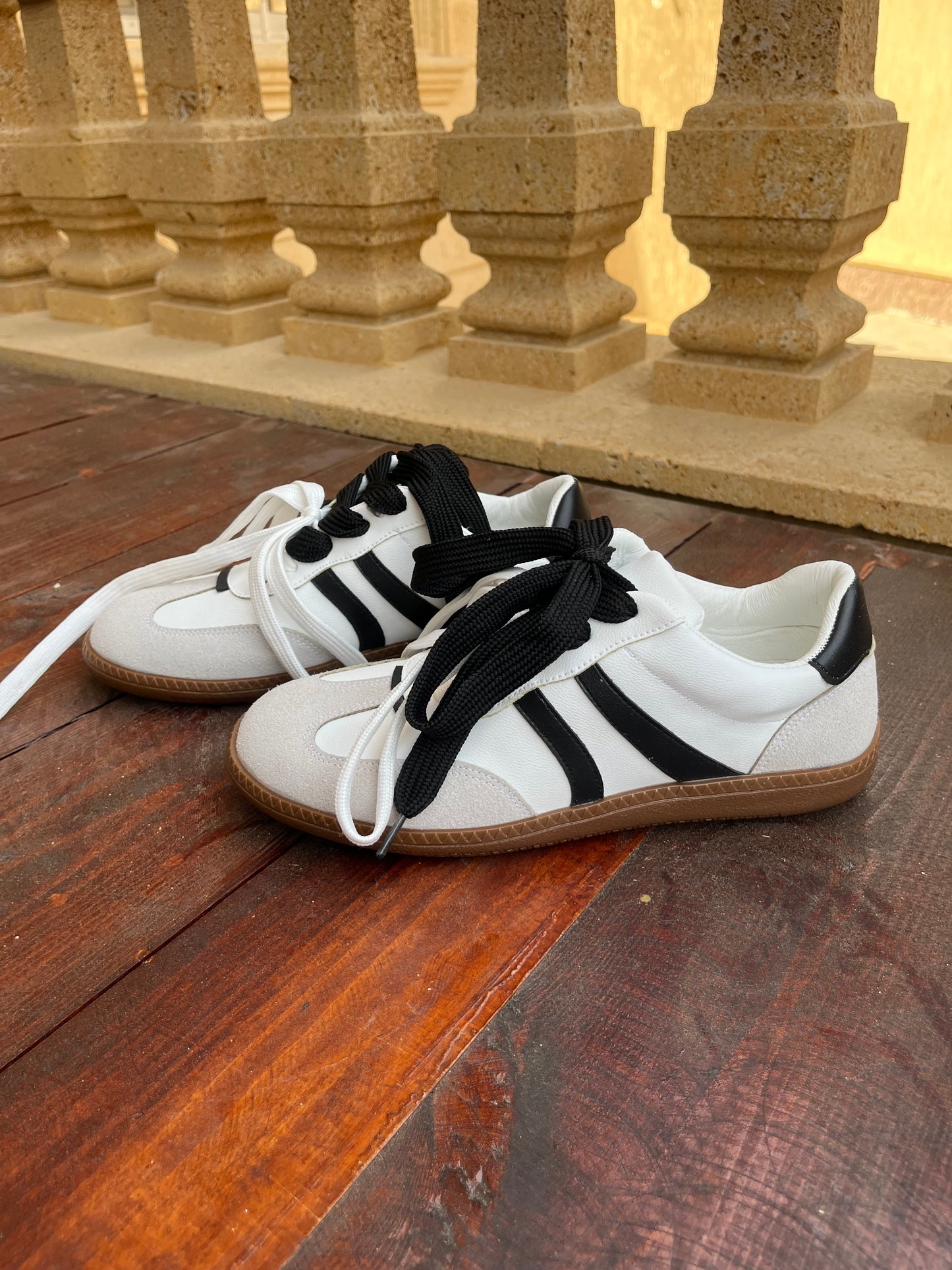 Black X White Kuji Sneakers