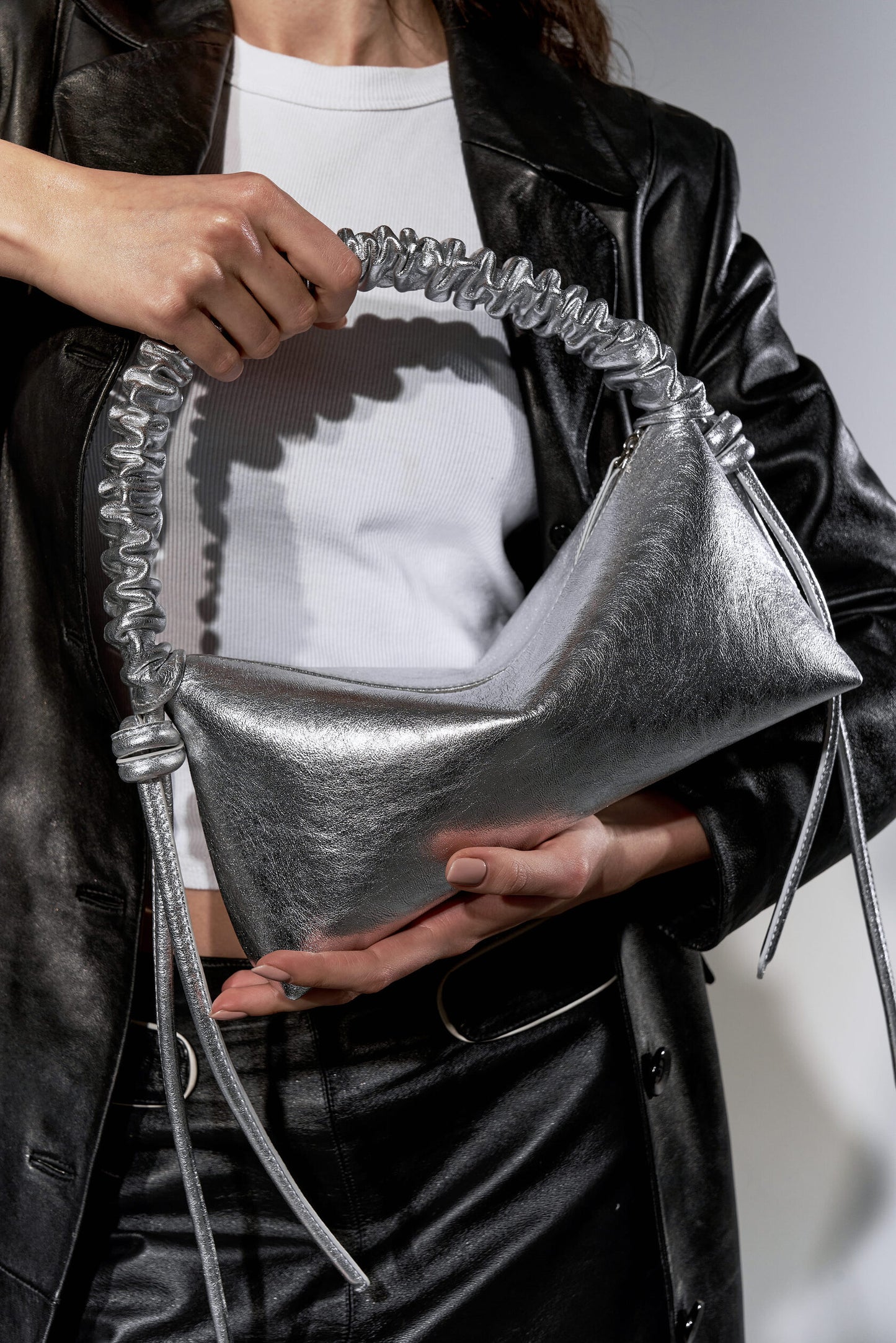 Silver RUFFI Bag