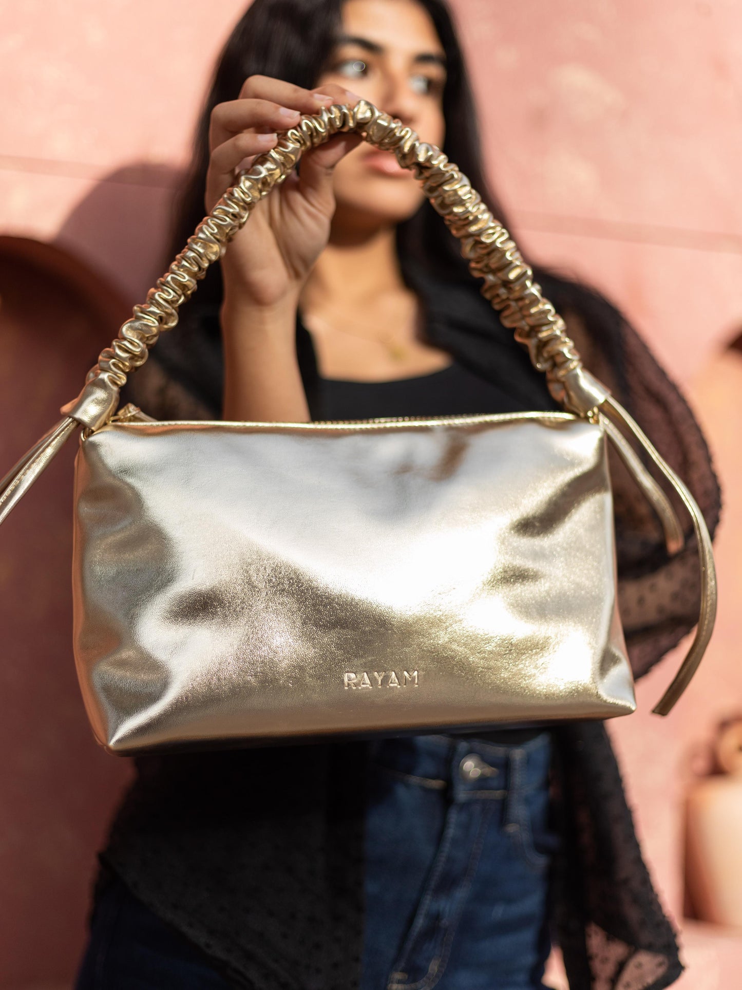 Gold RUFFI Bag