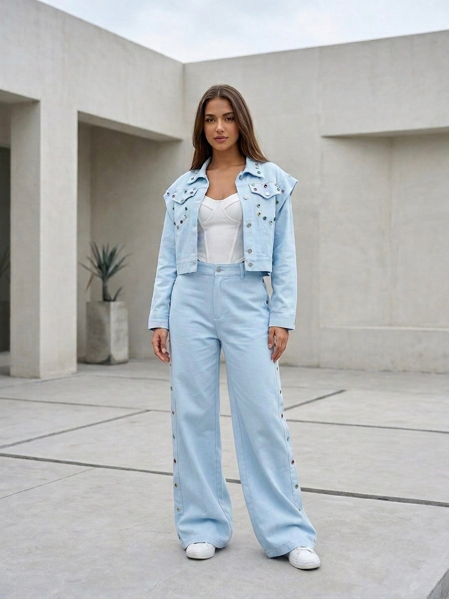 Baby Blue Elara Set