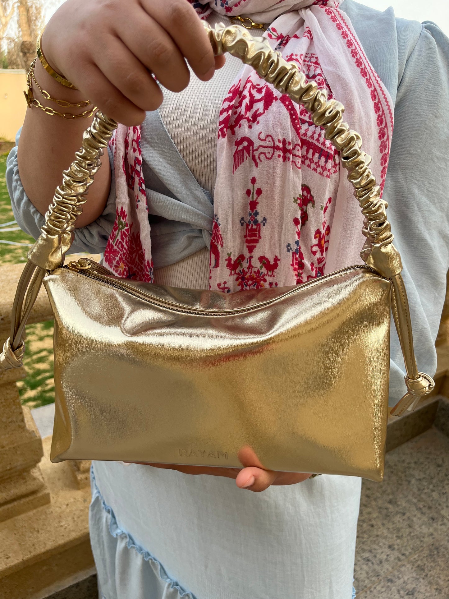 Gold RUFFI Bag