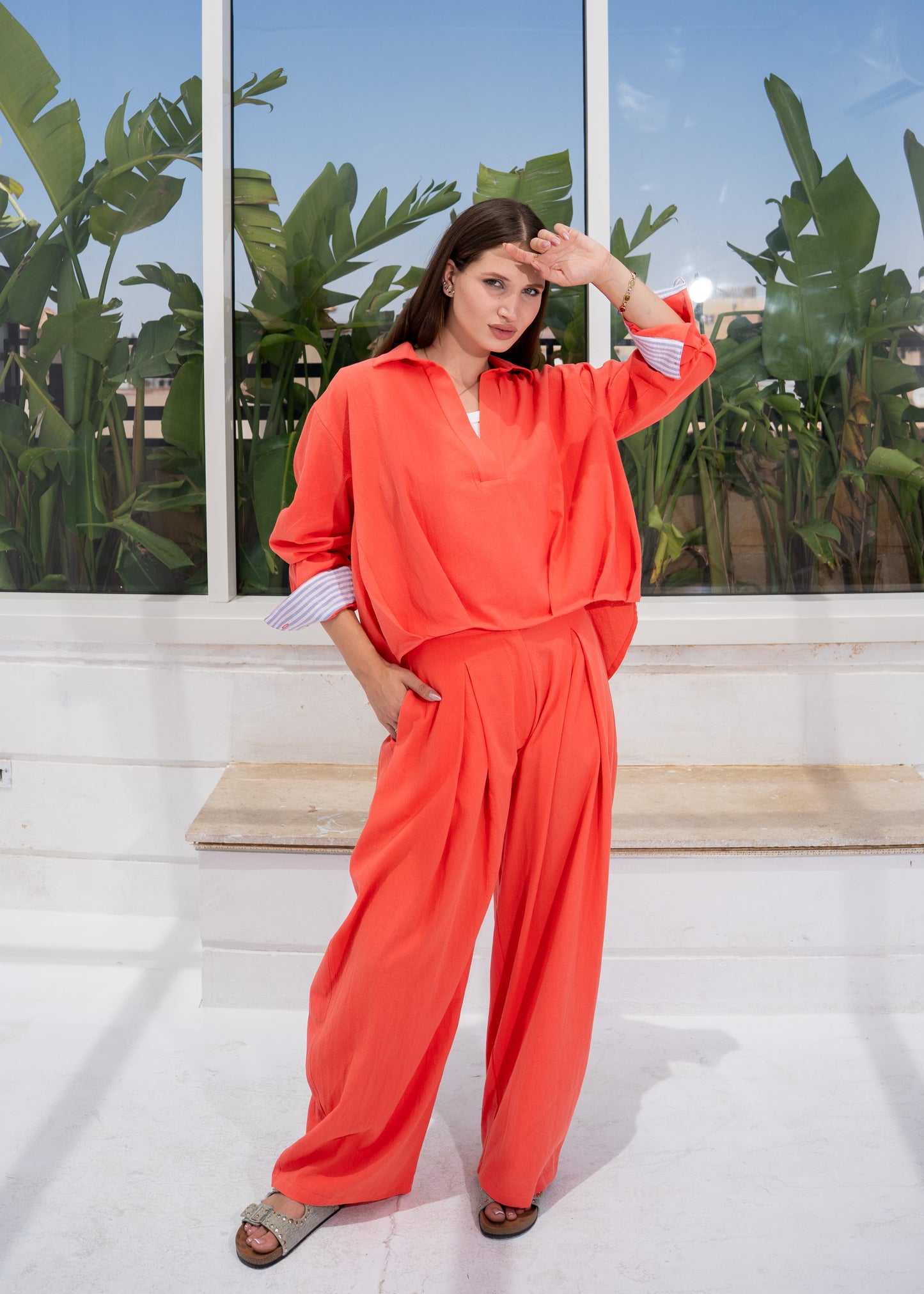Alina Linen Set