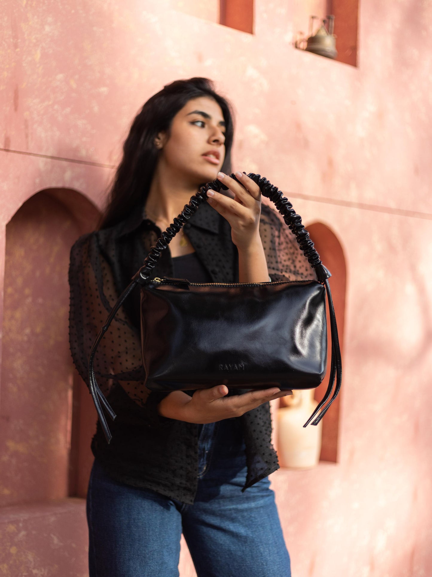 Black RUFFI Bag