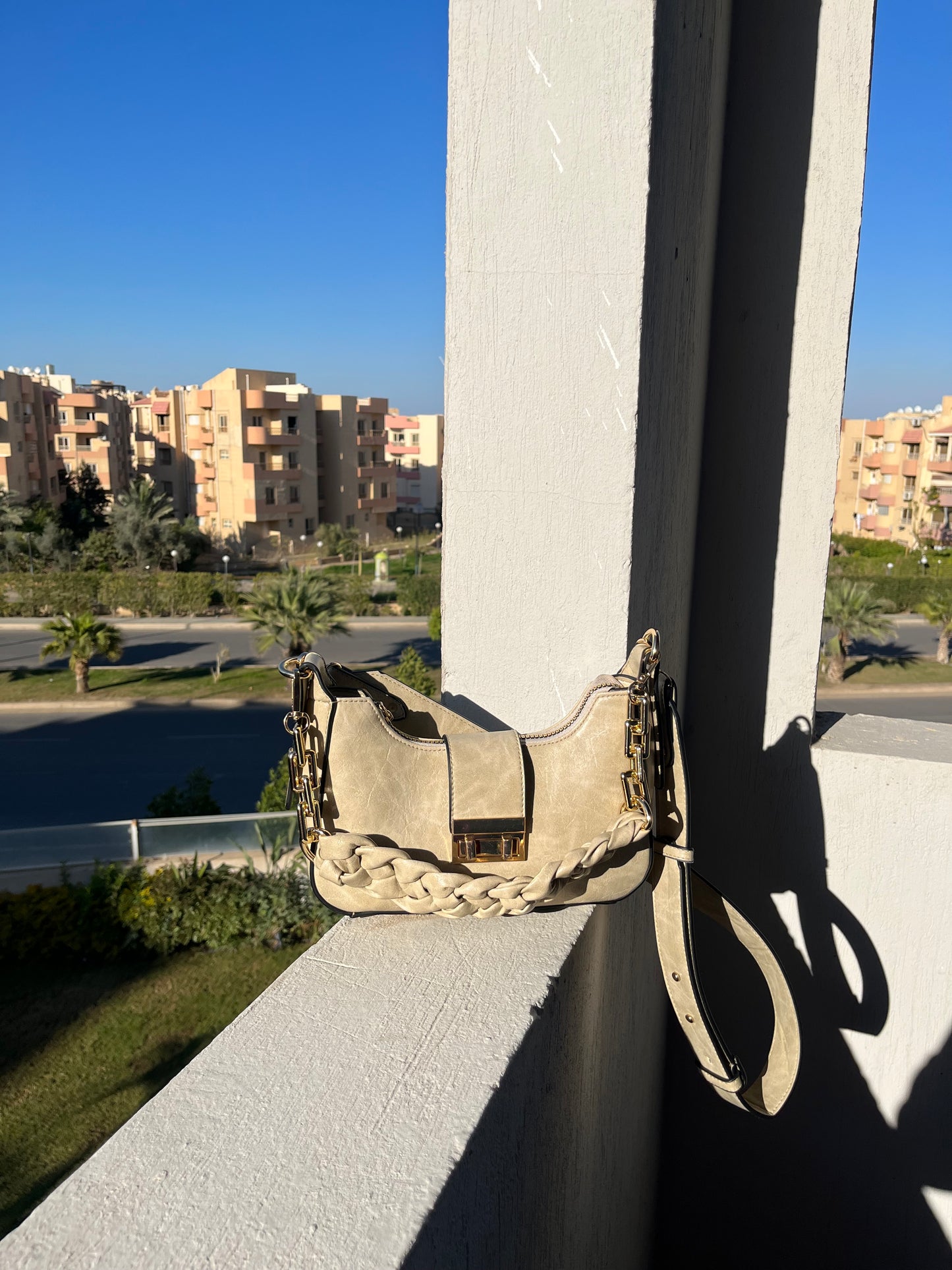 Beige (Greige) Ella Bag