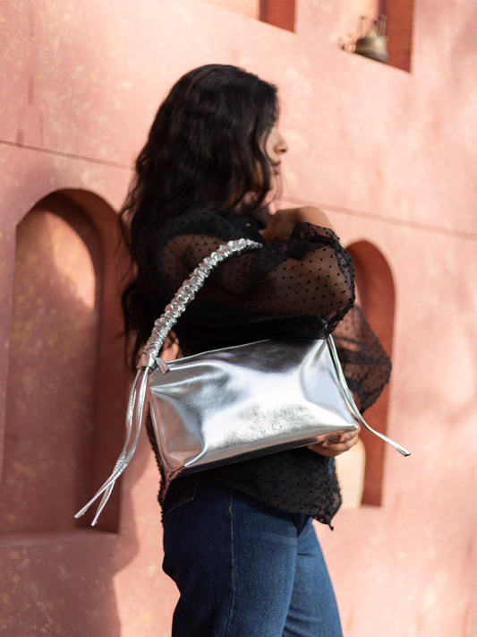 Silver RUFFI Bag