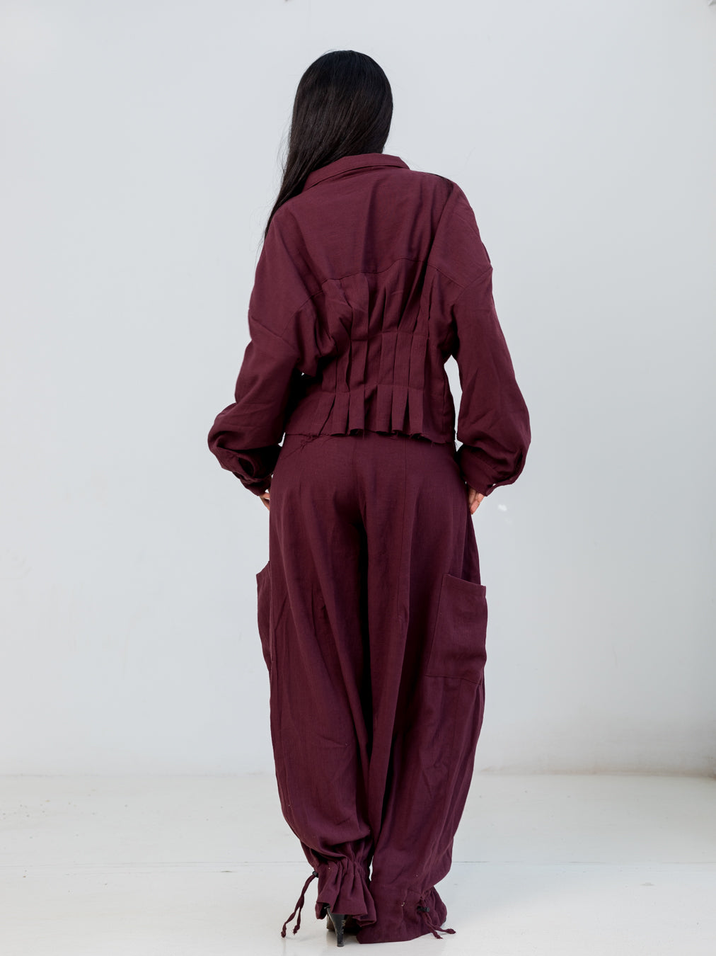 Maroon Flow Set