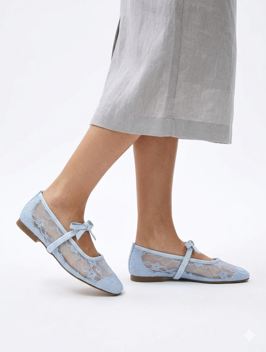 Baby Blue Luna Lace MaryJane