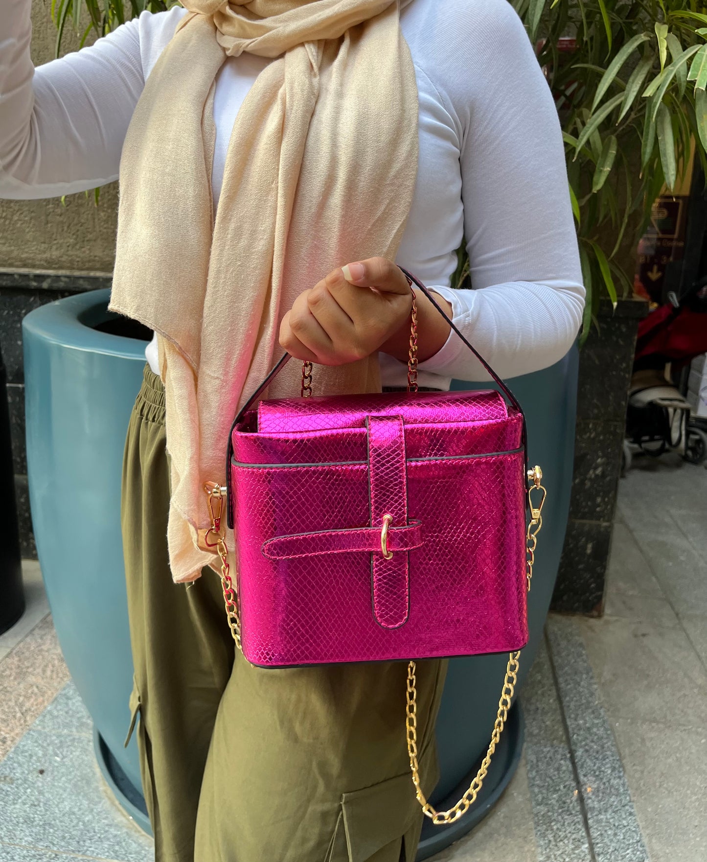 Hot Pink DIVA Bag