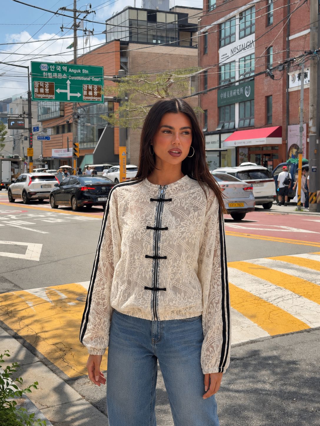 Chinese Flora Lace Jacket