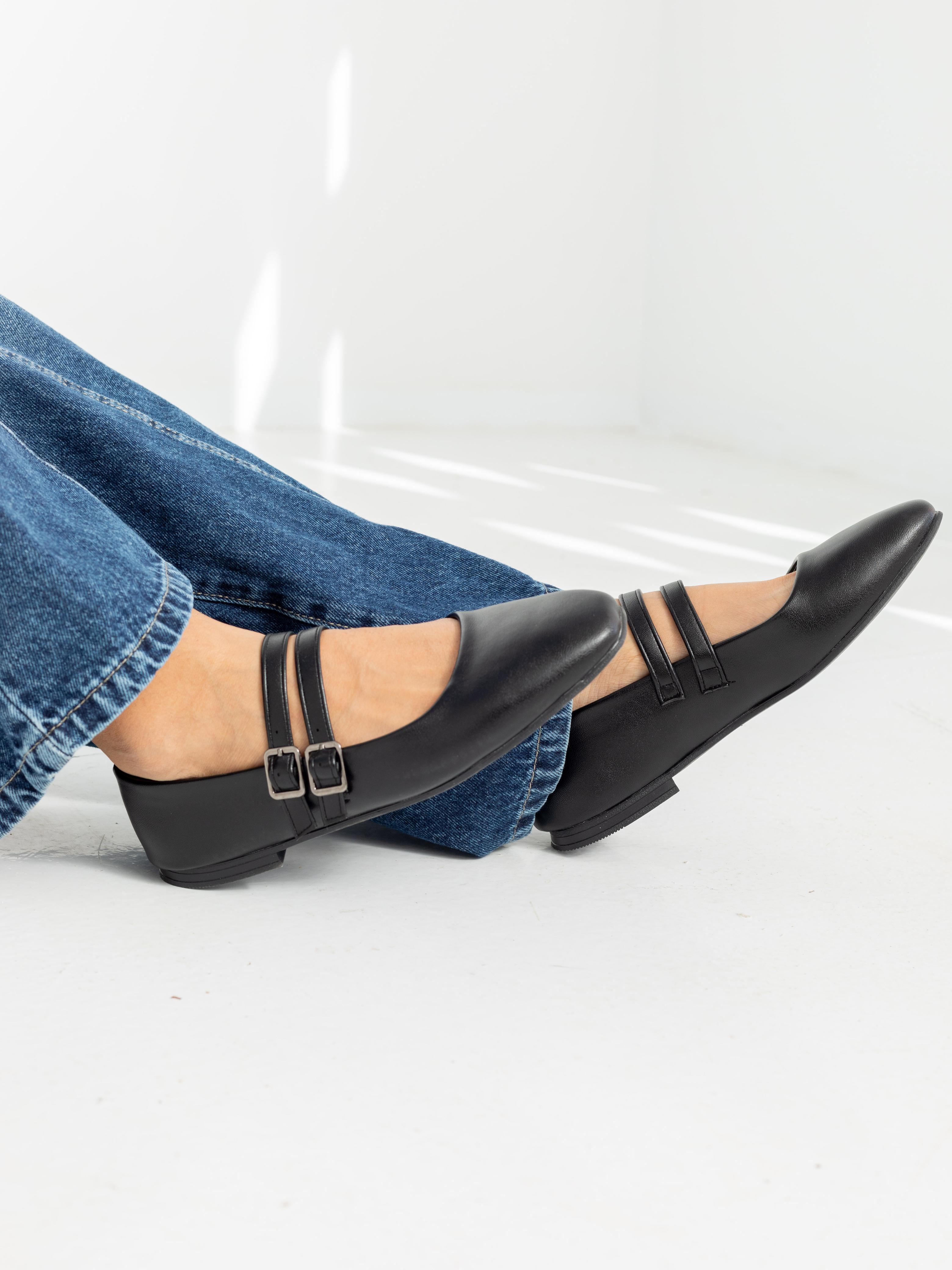 Rayam Black Mary Ballerina – RAYAM