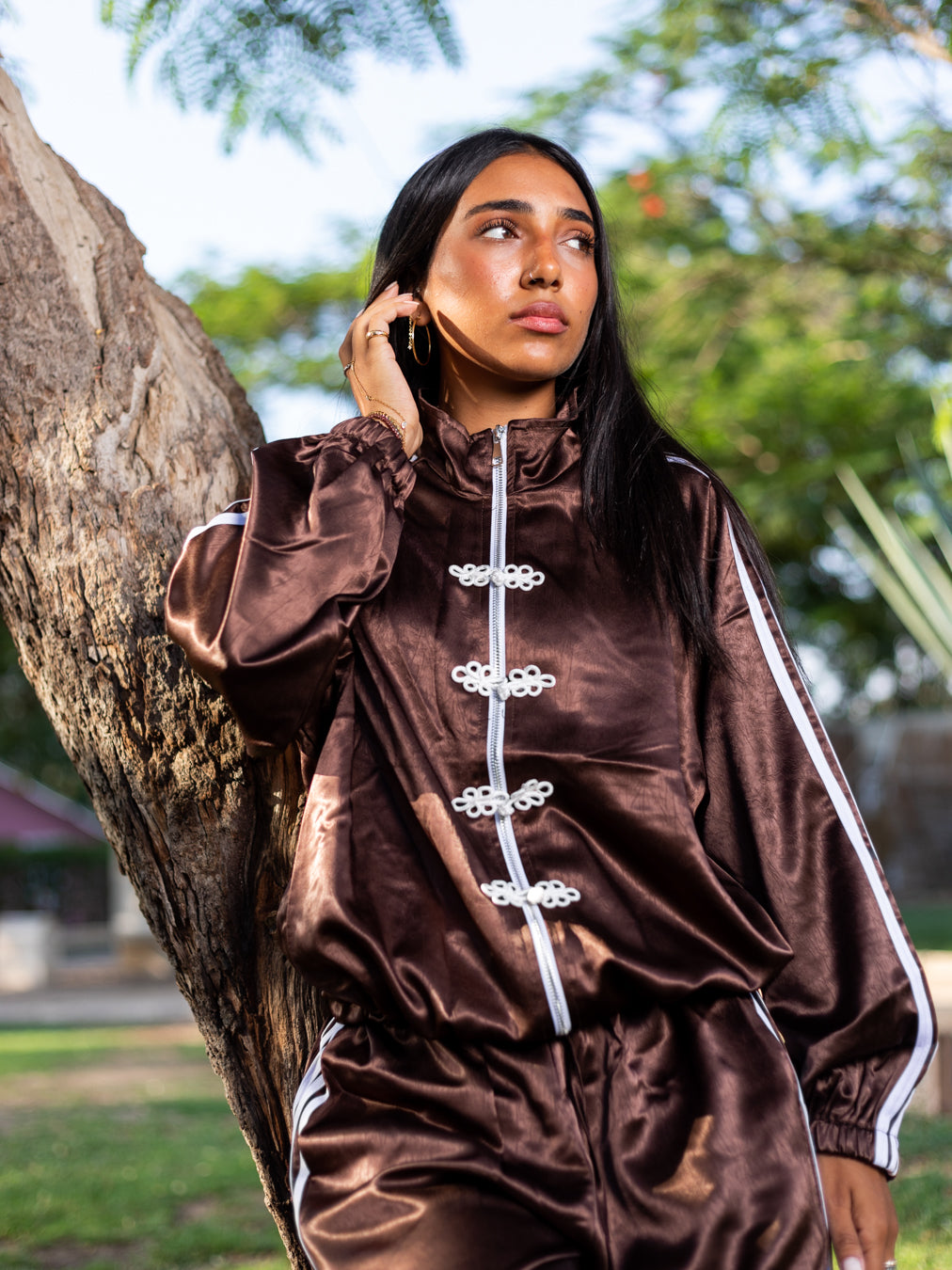 Brown Jade Set