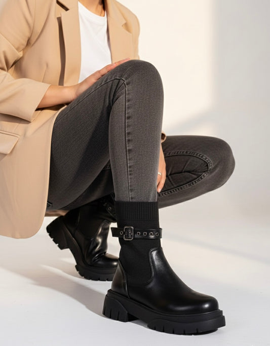 Black Sira boots