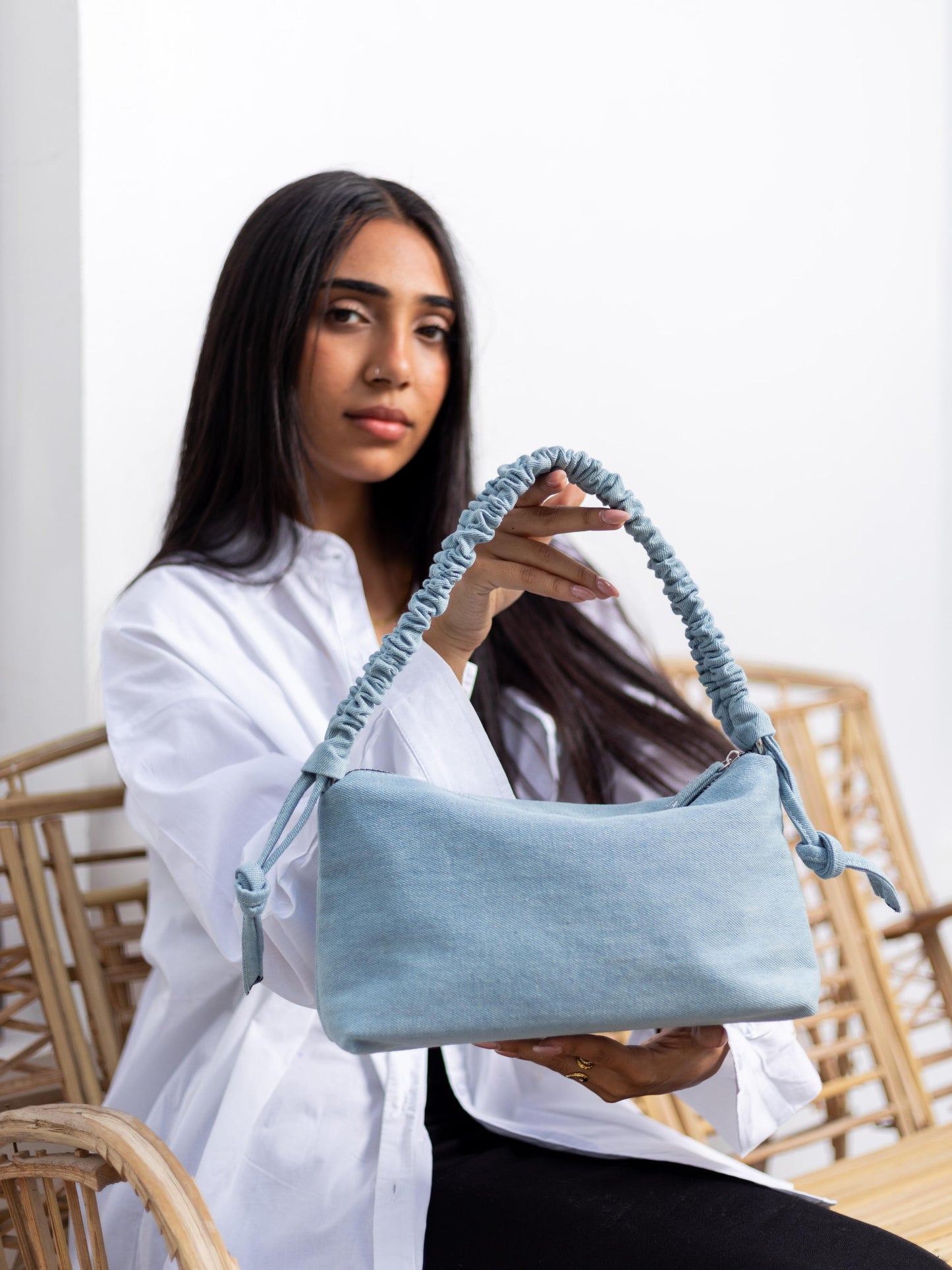 Denim RUFFI Bag