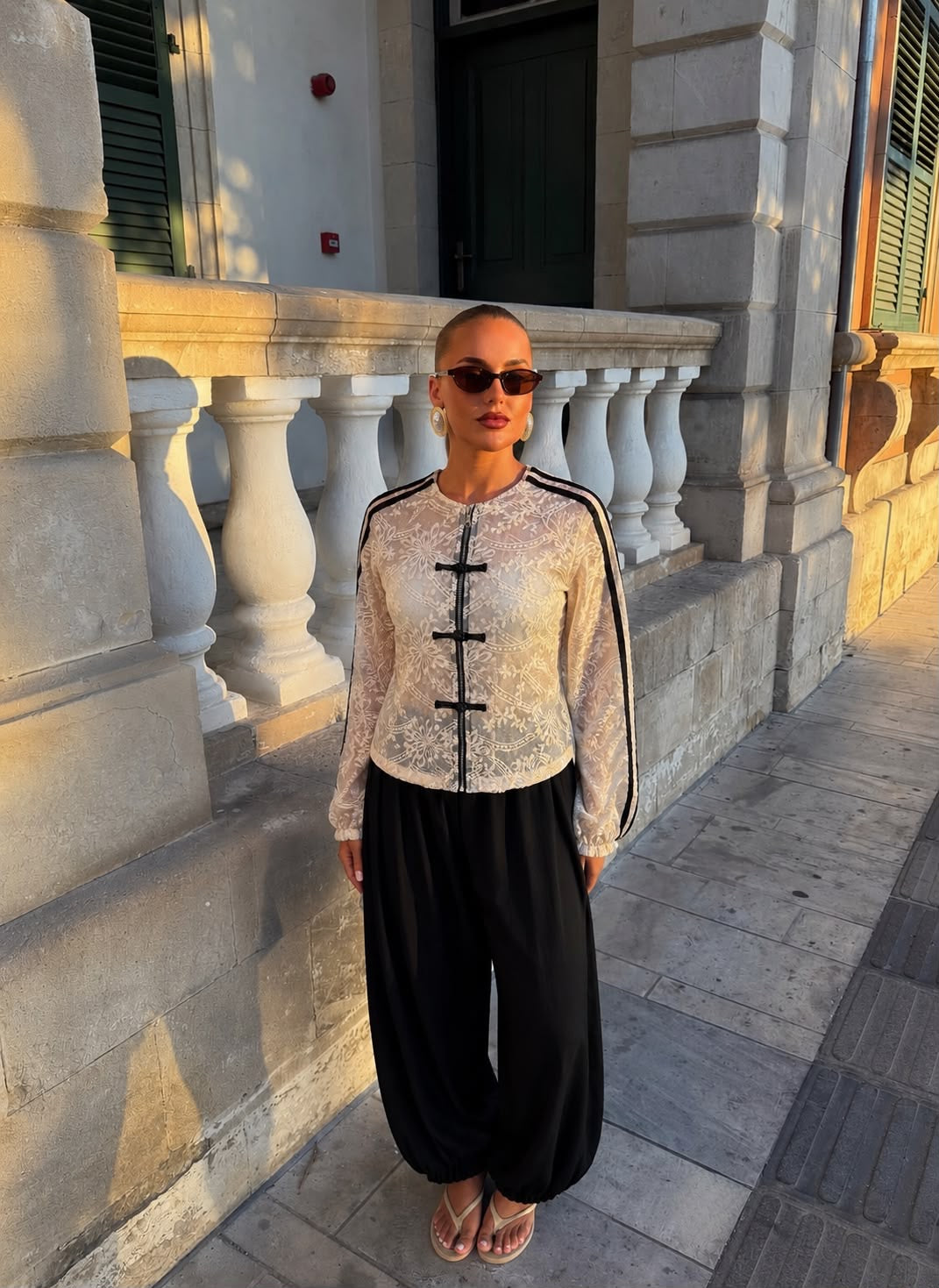 Chinese Flora Lace Jacket