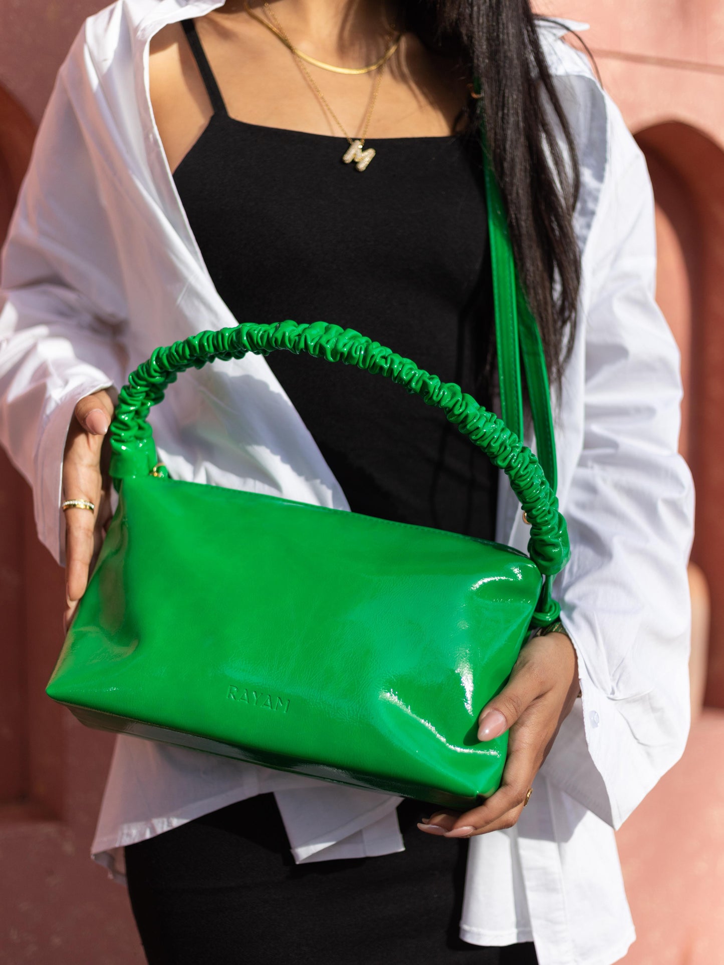Green RUFFI Bag