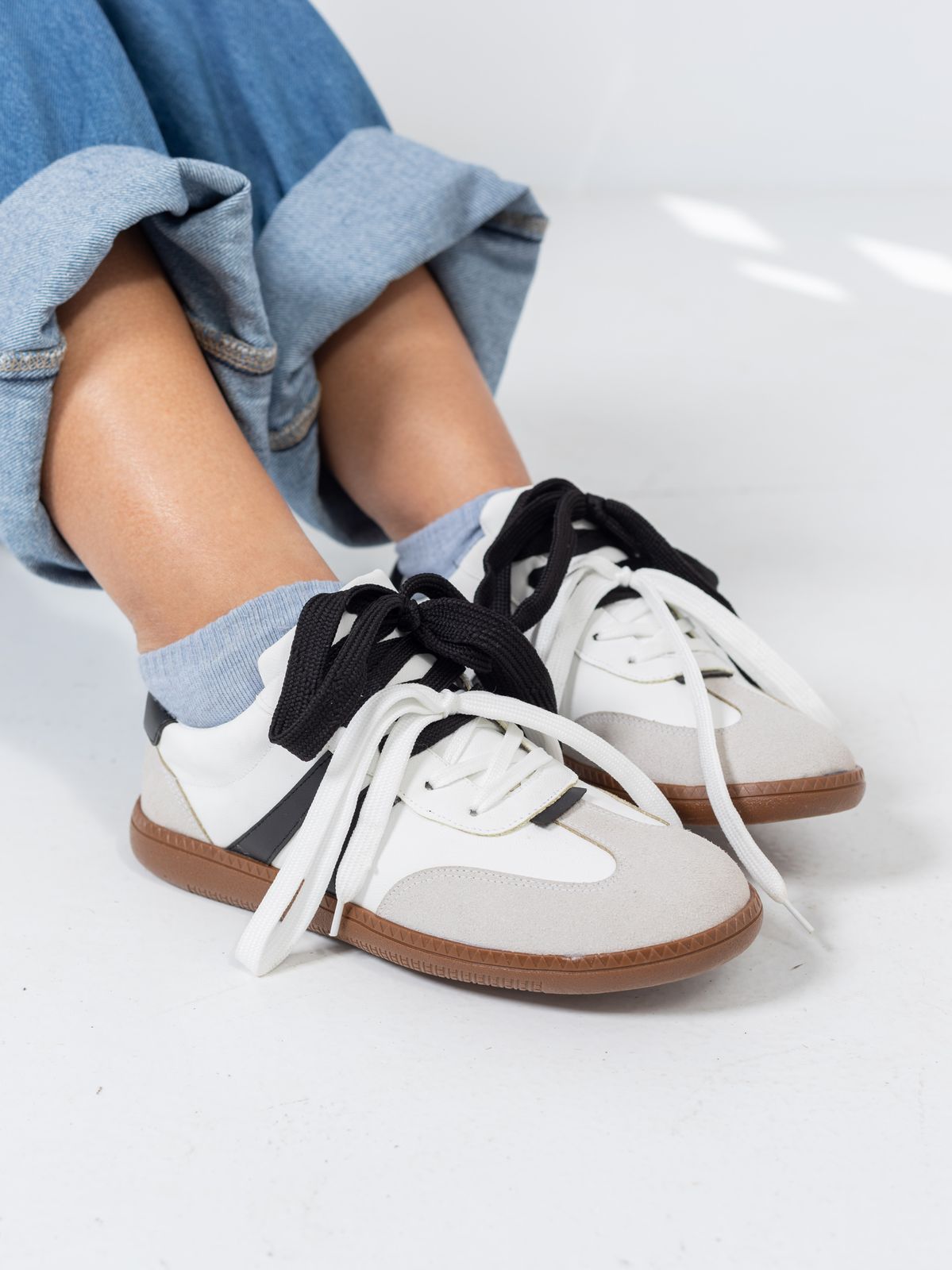 Black X White Kuji Sneakers