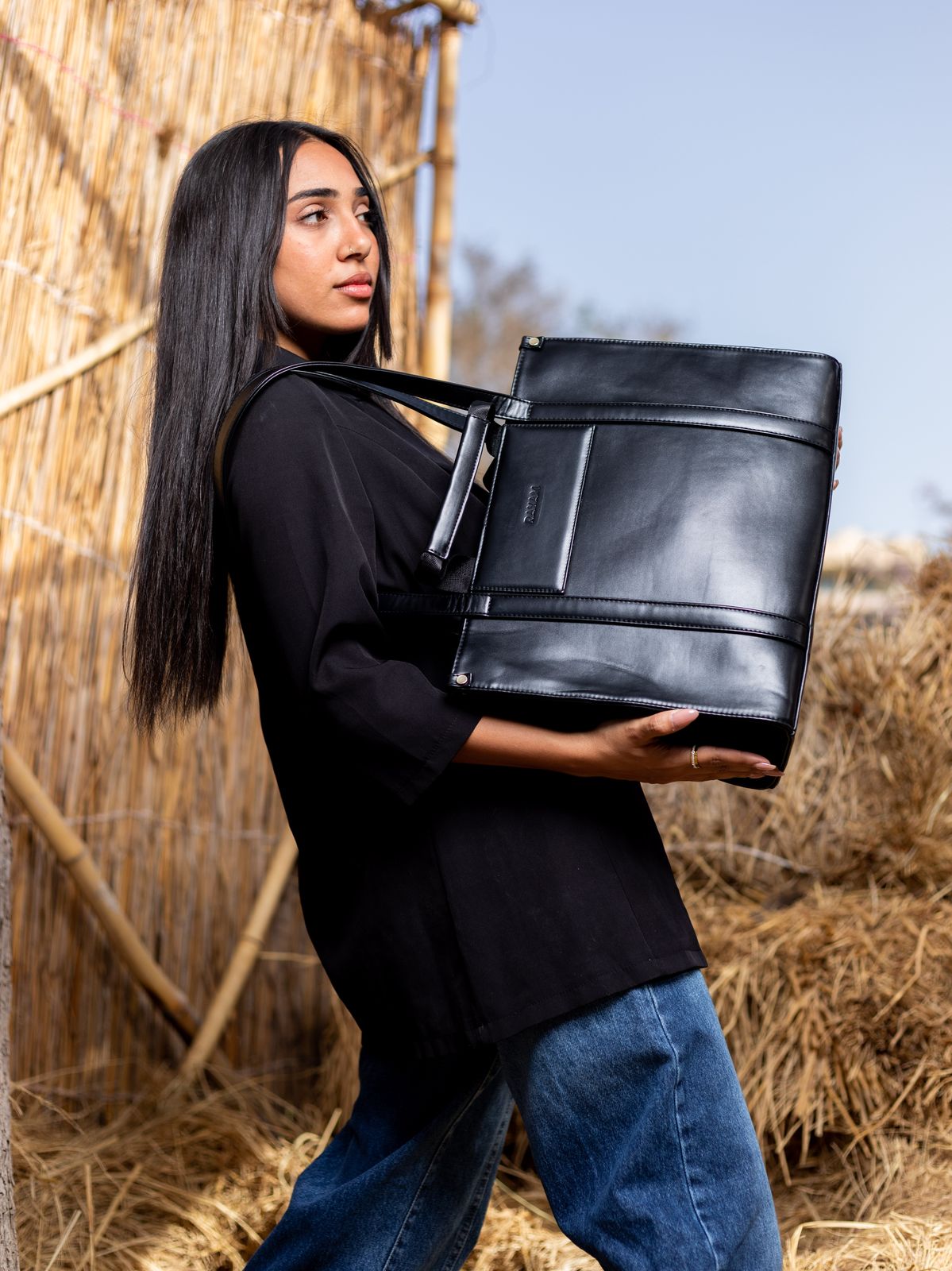 Rayam Black Grande Work Bag – RAYAM