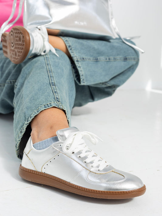 Silver Zira Sneakers
