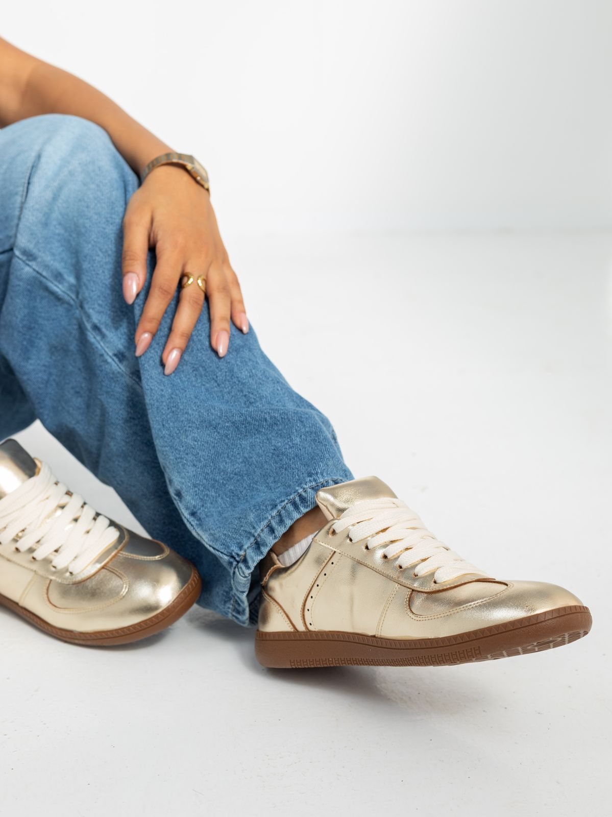 Rayam Gold Zira Sneakers – RAYAM