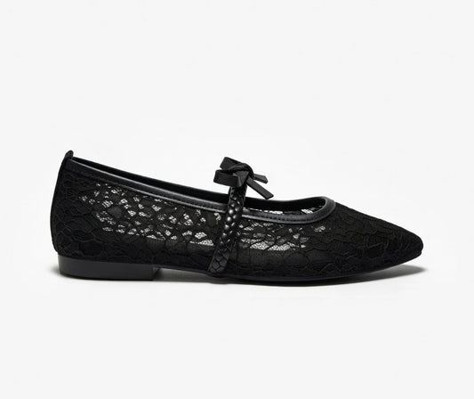 Black Luna Lace Mary Jane