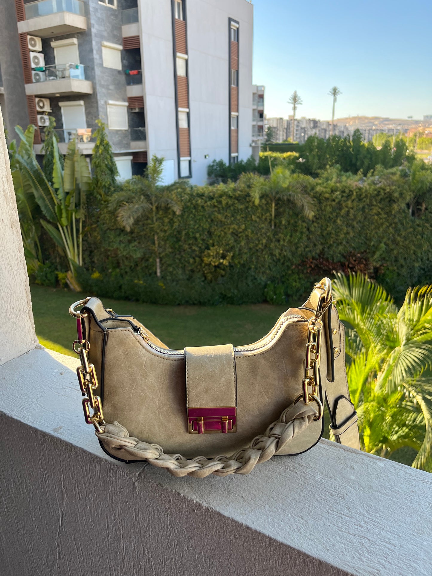 Beige (Greige) Ella Bag