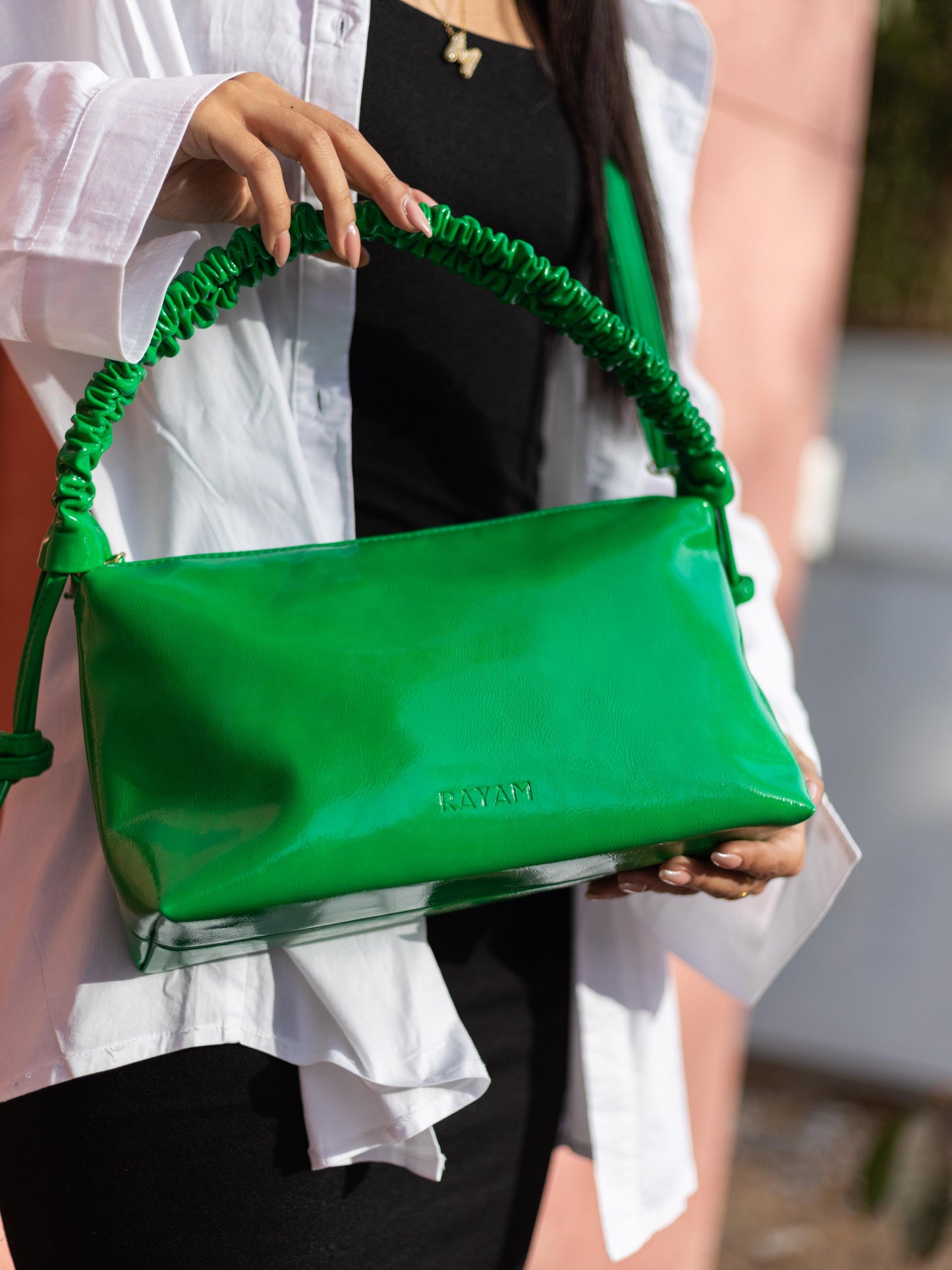 Green RUFFI Bag