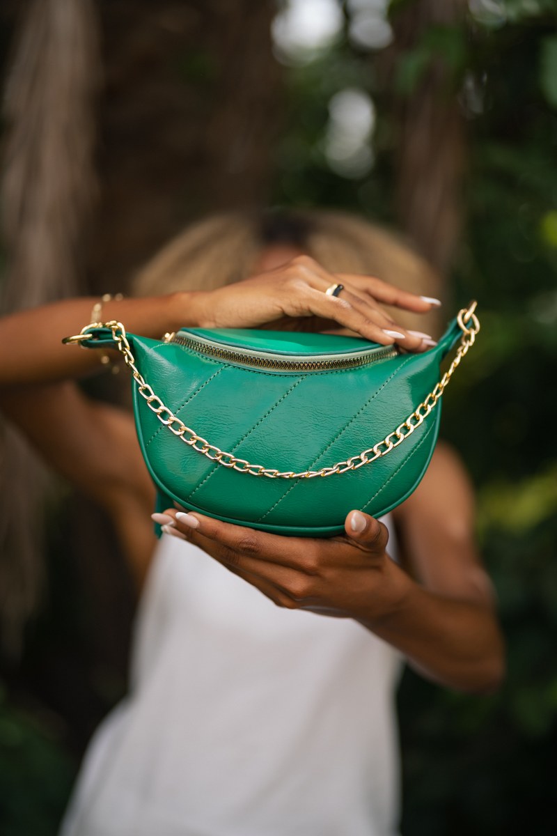 Green Insola Fanny pack