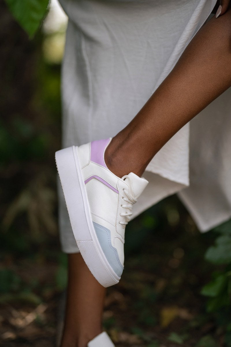 Lilac Blue Keva Sneakers