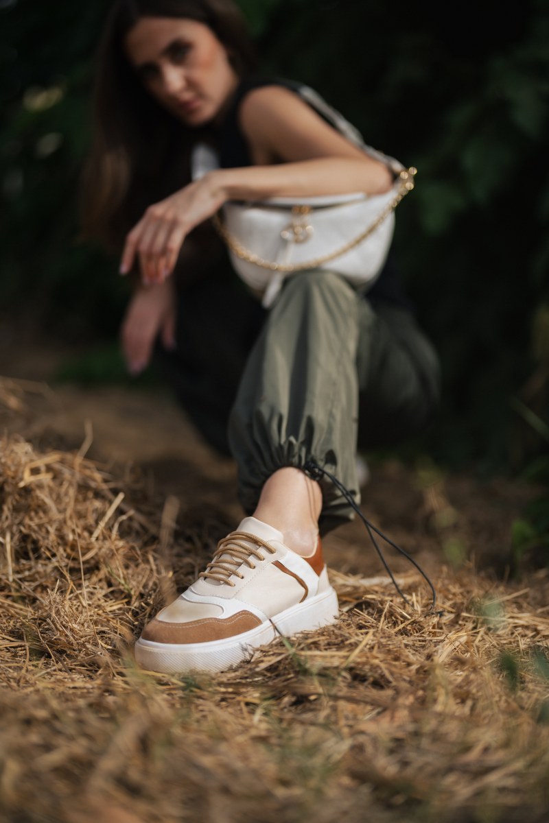 Beige Keva Sneakers