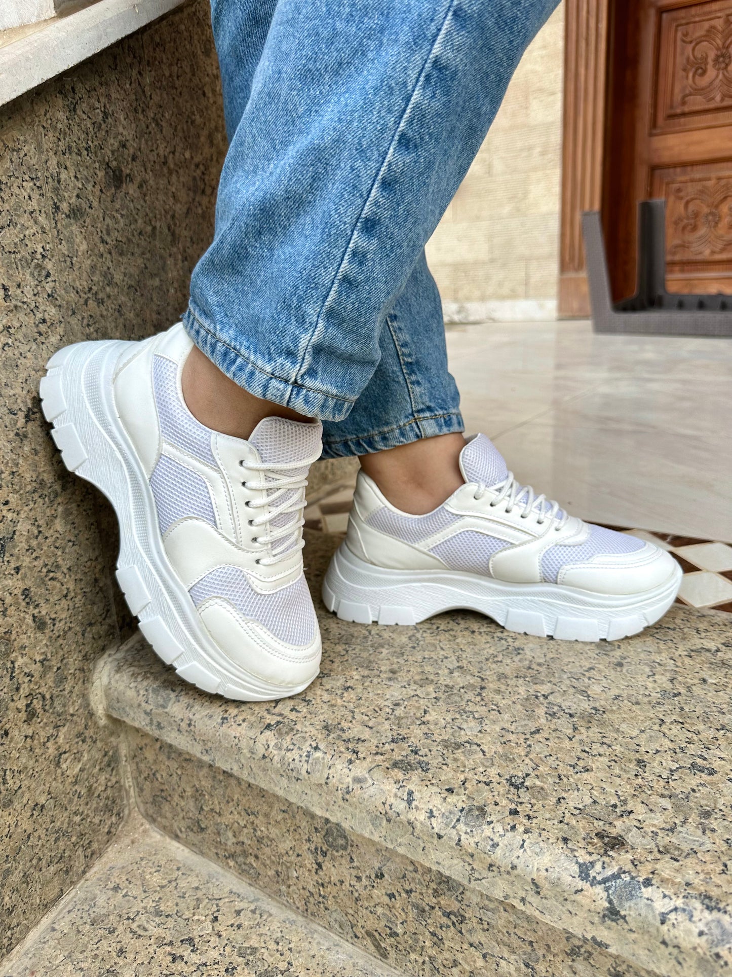 White Astra Sneakers