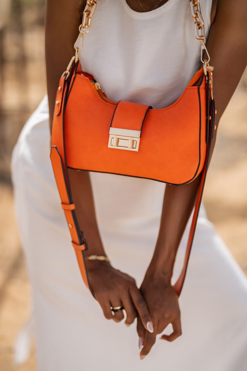 Orange Ella Bag